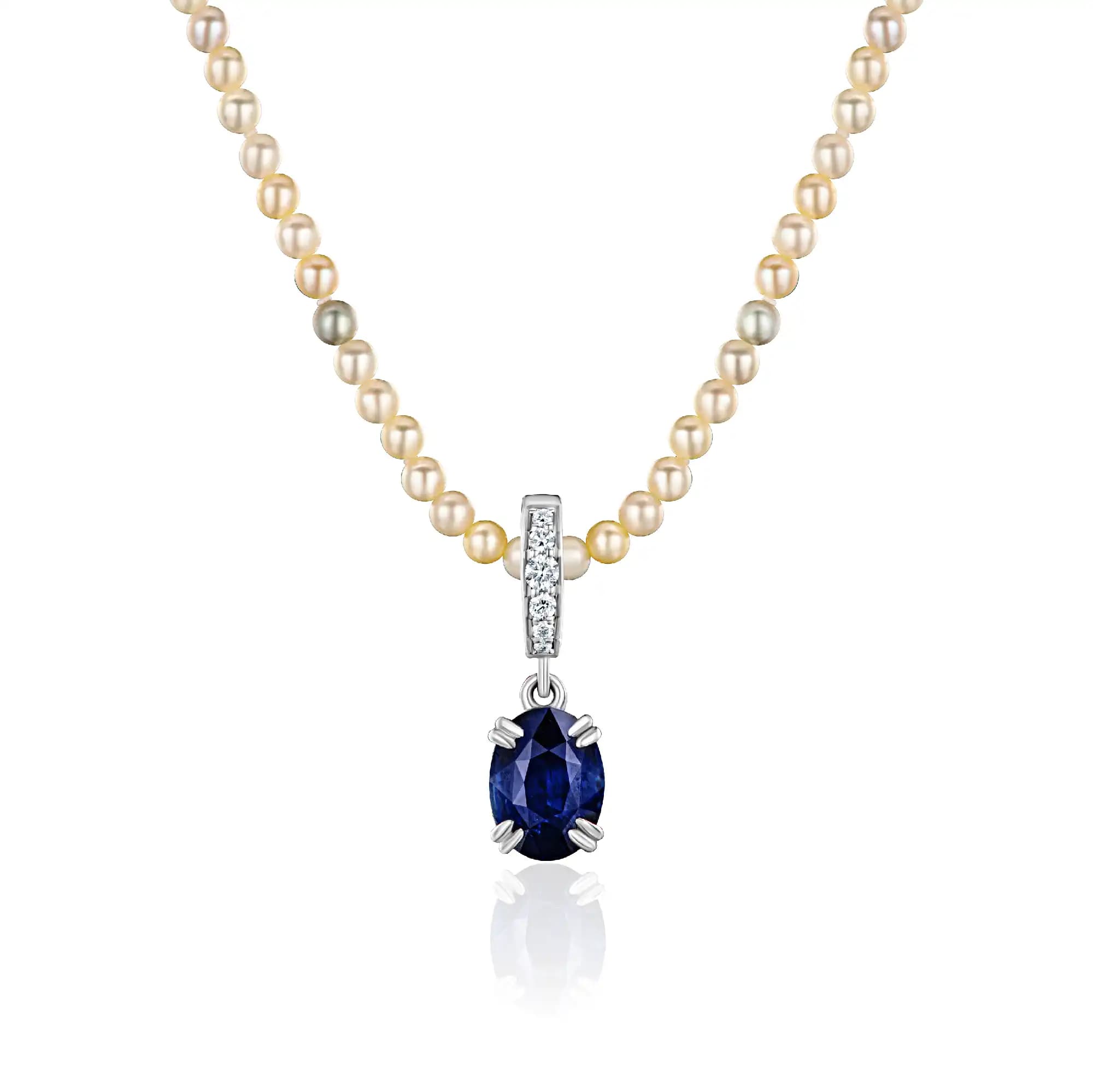 Подвеска с Сапфиром «Royal Blue» 2,17 карата